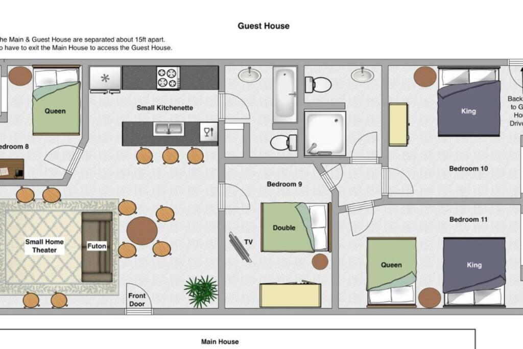 The River Haven - Sleeps 32 - On Guadalupe River Seguin Zewnętrze zdjęcie